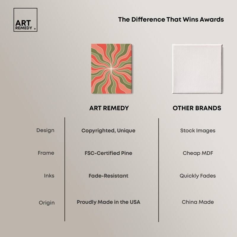 Carnaval Retro II Canvas by Art Remedy, Gallery Wrapped