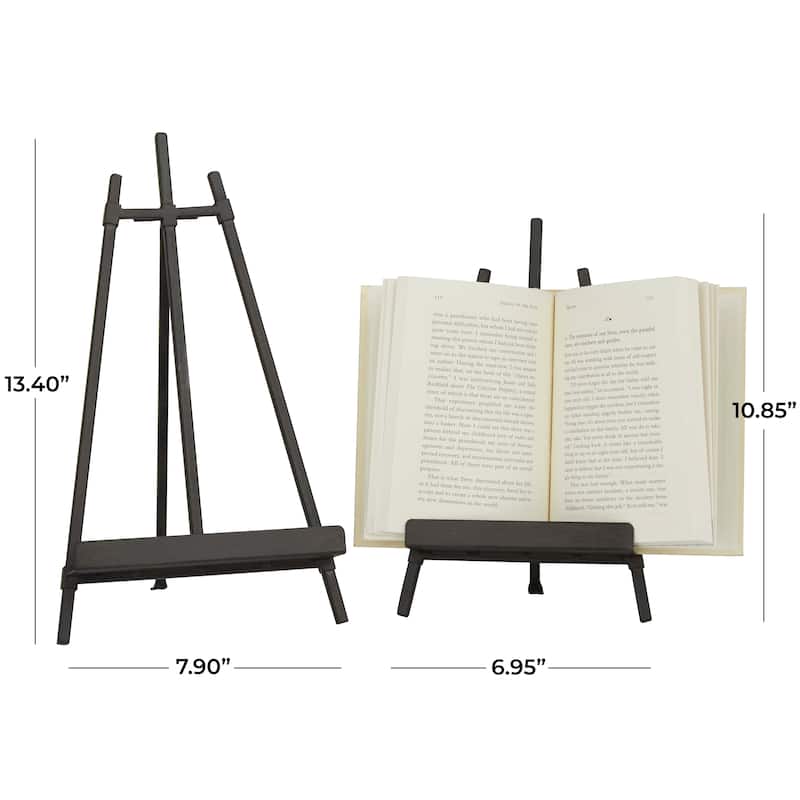 Metal Traditional Easel ( Set of 2) - S/2 13", 11"H