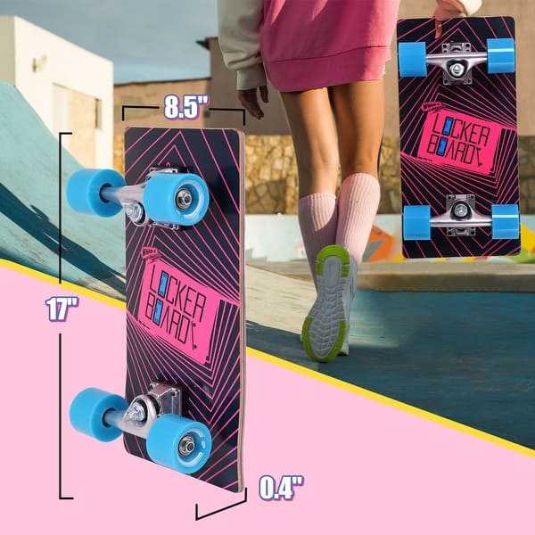 Wham-O Locker Board Cruz 17" Skateboard