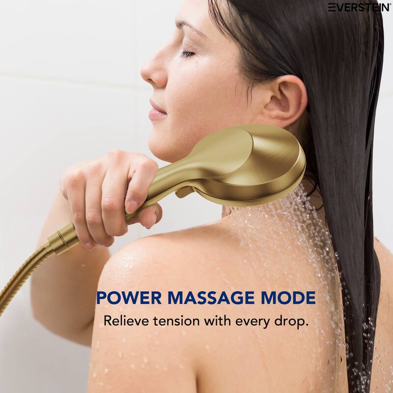 5 Spray Setting High Pressure Handheld Shower Head with Hose