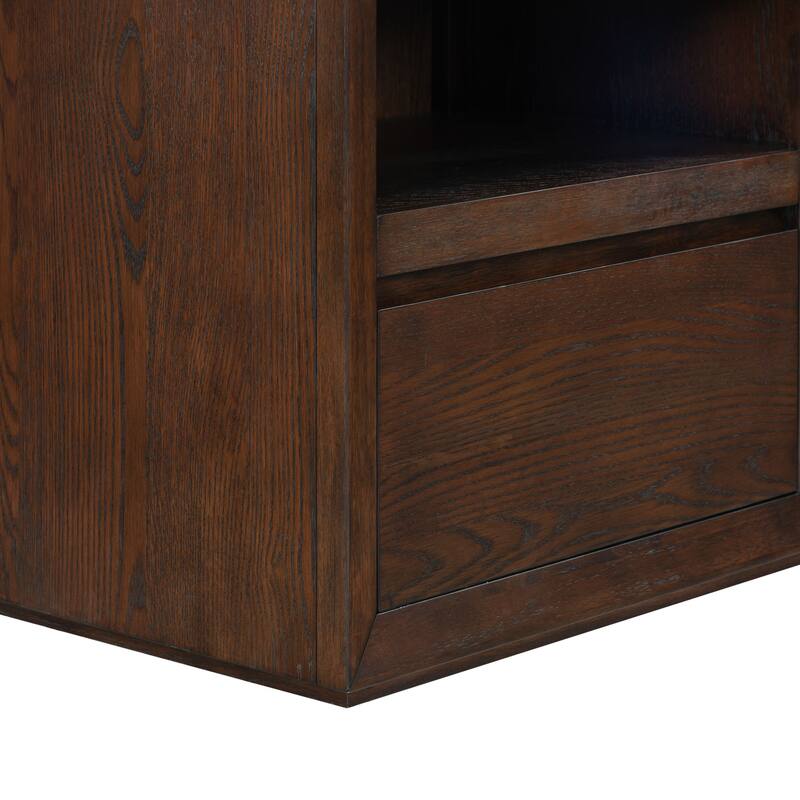 SAFAVIEH Couture Alaura Travertine Top Nightstand