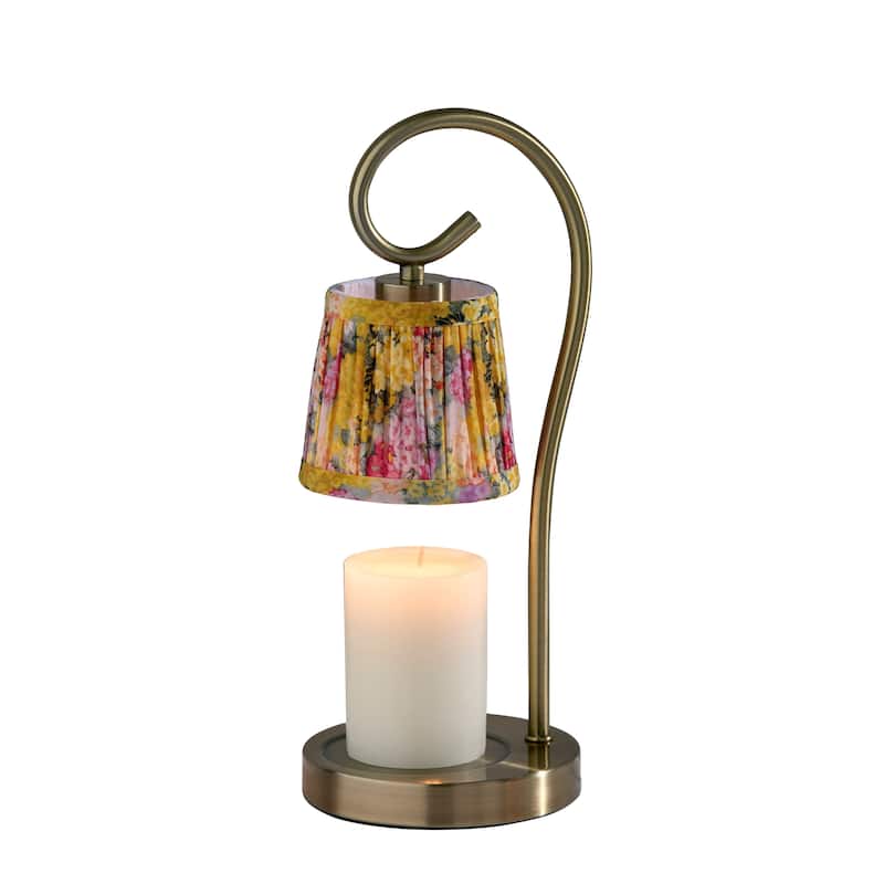 Perry Candlewarmer Lamp with Timer - Dimmable Wax Melt Heater, 3 Lighting Modes & Auto Shutoff