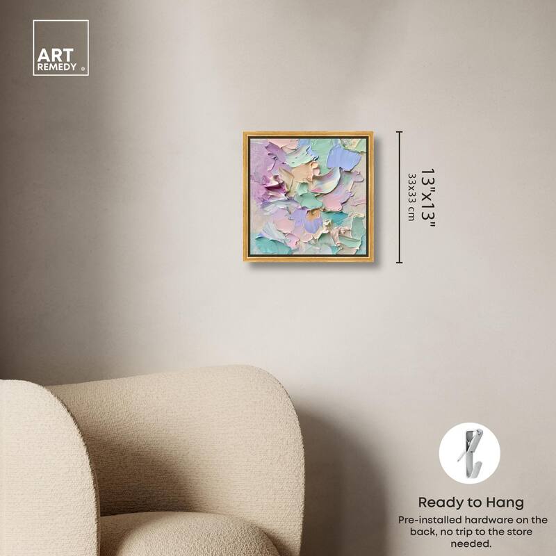 Flowing Mousse II Canvas by Art Remedy