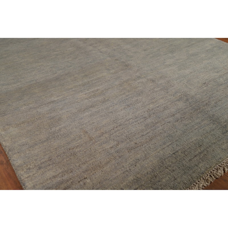 Hand Knotted Oriental 100% Wool Carpet Modern Modern Multi-Colored Gabbeh Area Rug - 6' 0'' X 3' 11''