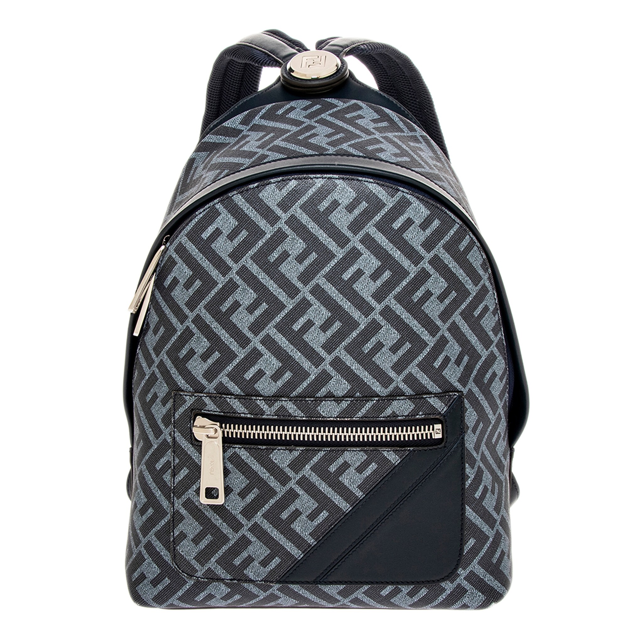 Fendi Backpack Cross Fendi Vintage Coated Canvas Pequin Cross Over