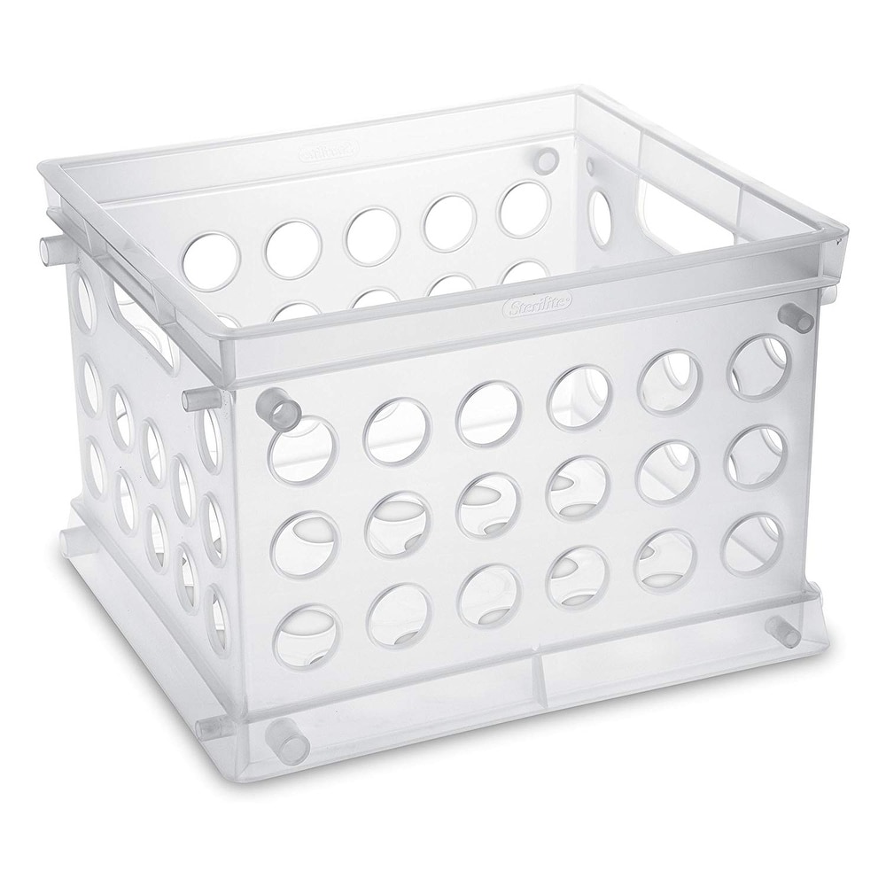 Sterilite Convenient Small Divided Clear Storage Box w/ Latching