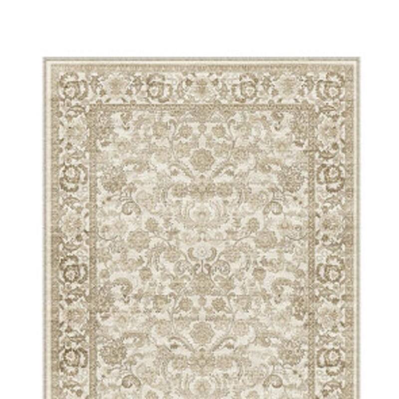 HomeRoots Floral Persian Runner Area Rug - 2' X 8'