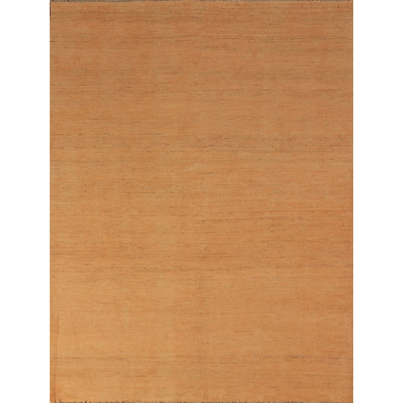 Gabbeh Oriental Rug Handmade Tribal Wool Carpet - 5'1" x 6'6"