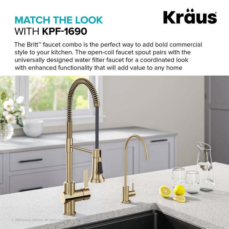 Kraus Purita Drinking Water Dispenser Beverage Kitchen Faucet