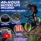 preview thumbnail 5 of 5, Activ Life LED Bike Wheel Lights (1 Tire, Color Changing), Brighter & Visible from All Angles, Fun Safety & Style