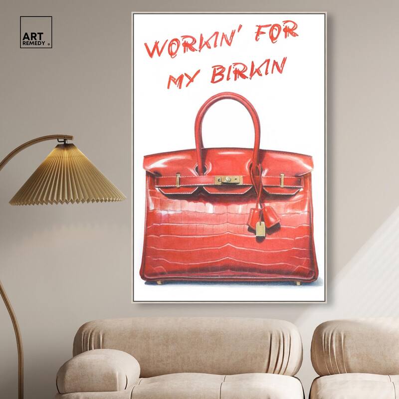 Doll Memories - Red Dream Canvas by Art Remedy