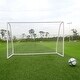 preview thumbnail 2 of 5, 8' x 5' x 2.7' Portable Soccer Goal, Lightweight Professional Football Practice Training Aid Post Net