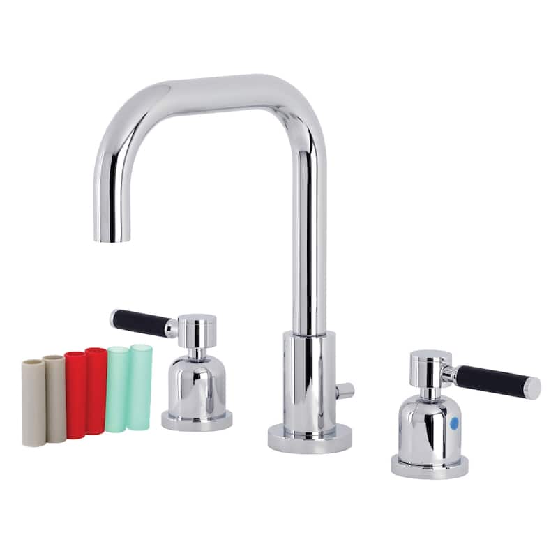 Kaiser 8 in. Widespread Bathroom Faucet - Polished Chrome