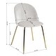 preview thumbnail 163 of 176, Homy Casa Mid-Century Modern Fabric Dining Chairs (Set of 2)