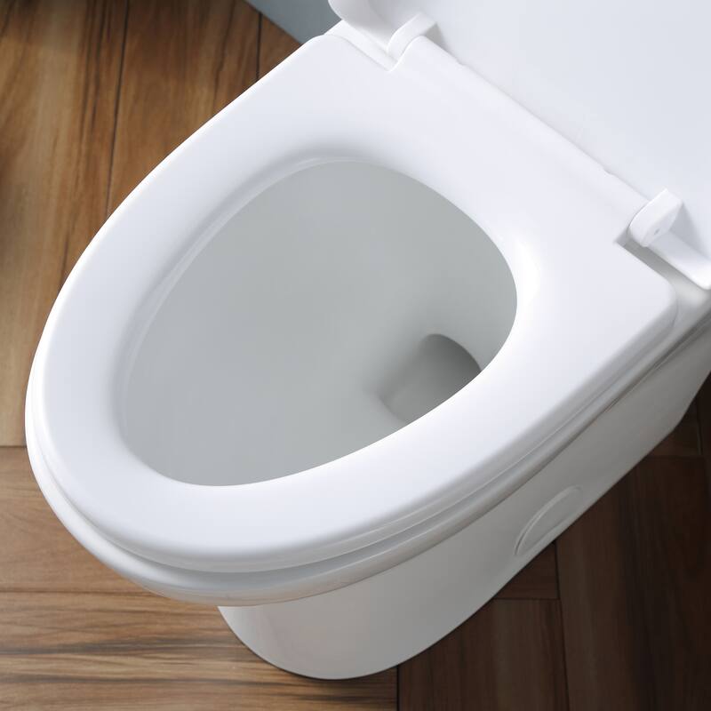 Beverly 2-Piece 1.1/1.6 GPF Dual Flush Elongated Toilet in White, Seat Included
