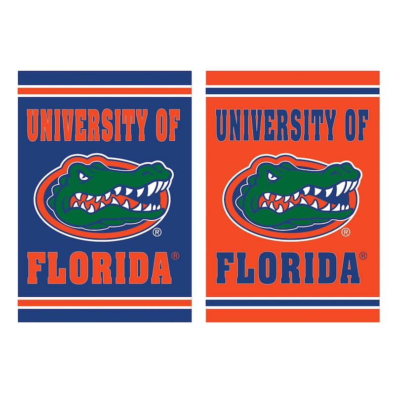 Embossed Suede Flag, Garden Size, University of Florida