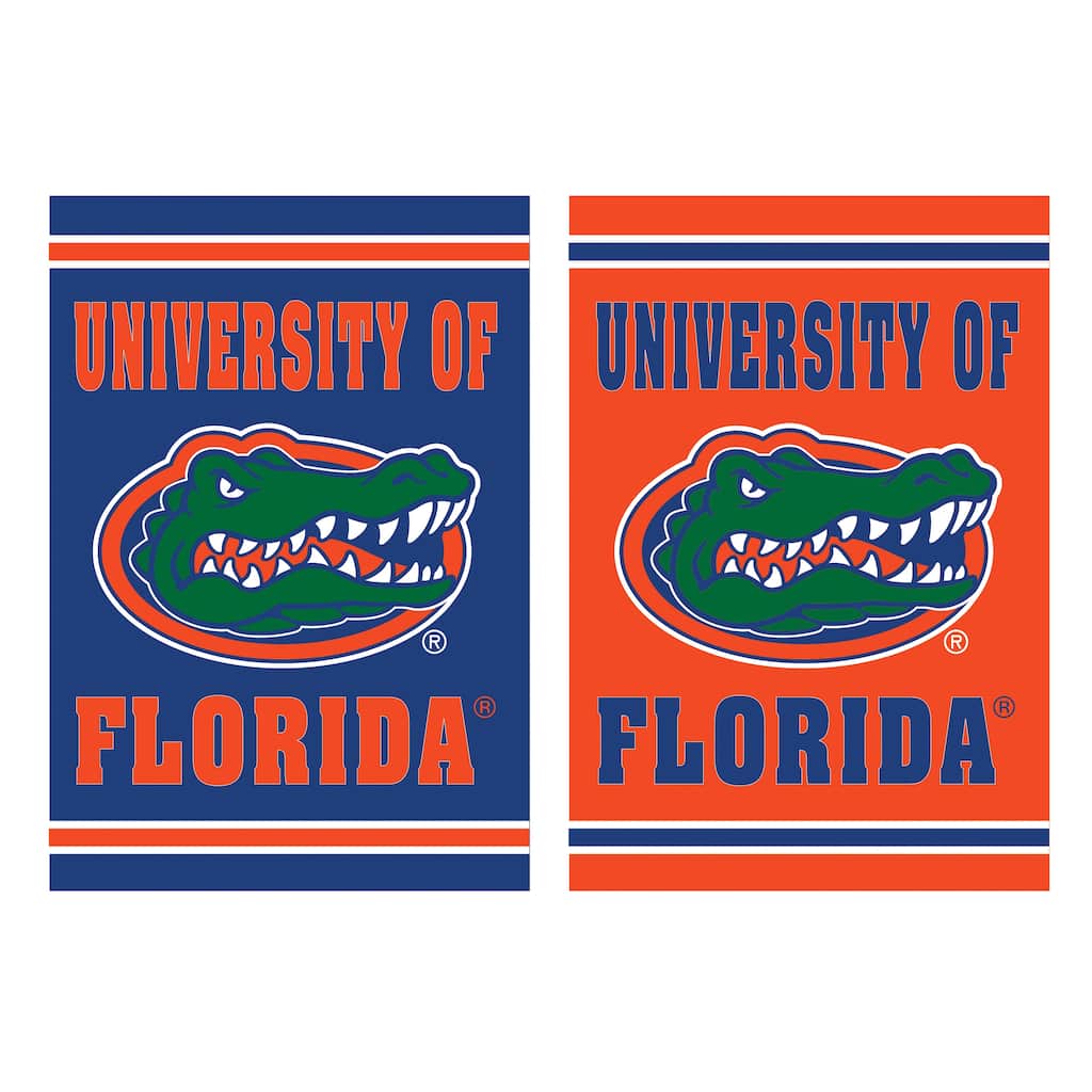 Embossed Suede Flag, Garden Size, University of Florida
