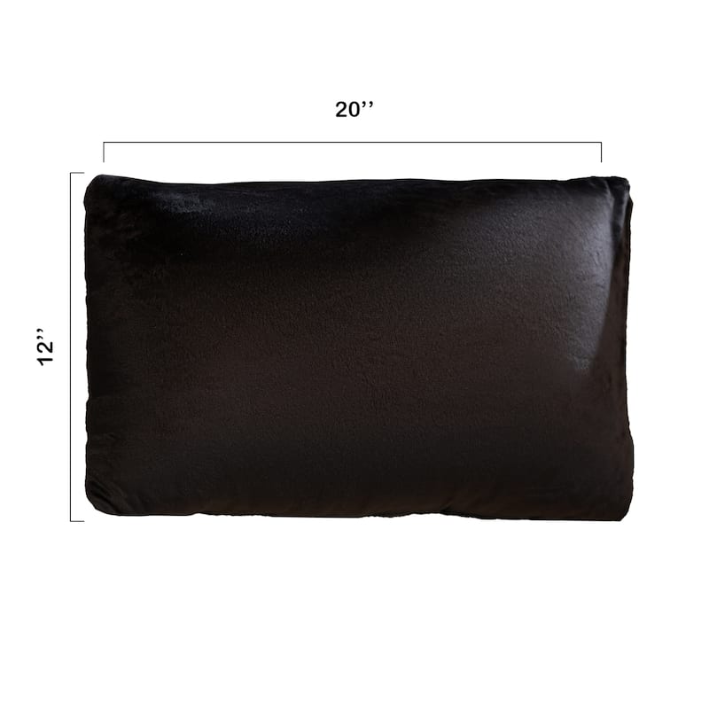 Cheer Collection Set of 2 Hollow Fiber Filled Couch Pillows