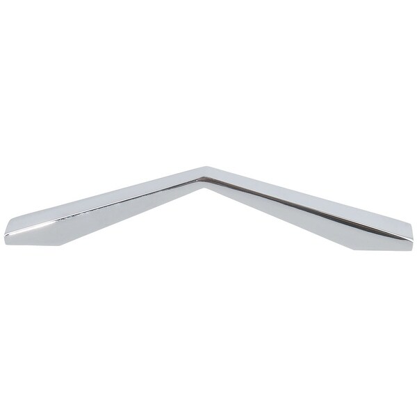 Cabinet Handles Pull Zinc Alloy 3.8" Hole Center for Furniture Doors Cabinets Cupboard Wardrobe Silver Tone