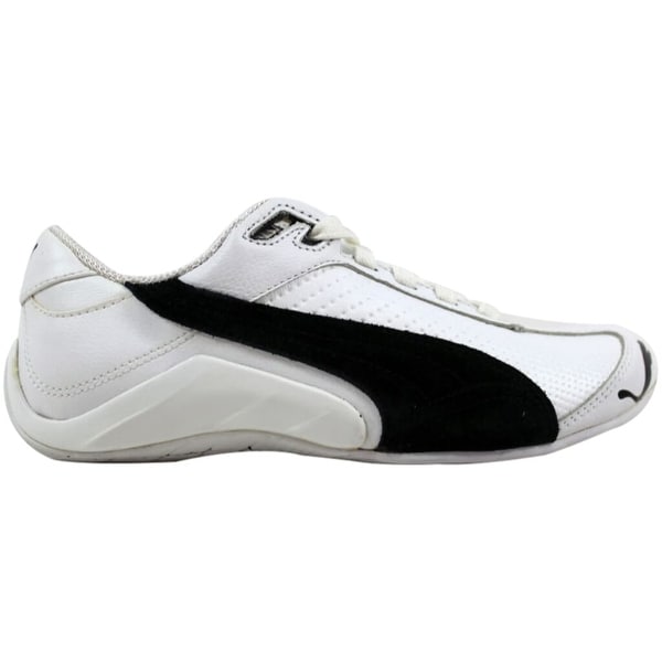 black leather pumas men's