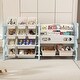 preview thumbnail 11 of 17, Kids Toy Storage Organizer, Toy Organizer with 2 Tier Bookshelf, Toy Storage with Shelf and 12 Toy Bins