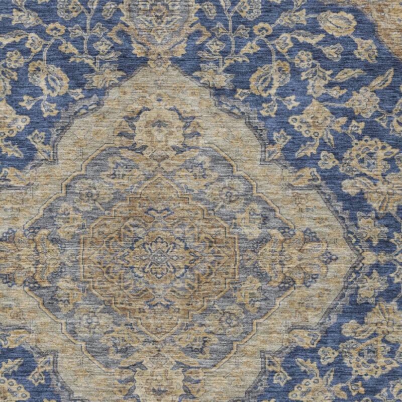 HomeRoots Oriental Traditional Rectangle Outdoor Rug