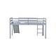preview thumbnail 42 of 41, Twin Size Low Loft Bed with Slide, Ladder, Safety Guardrails, and Underbed Play and Storage Space for Boys Girls