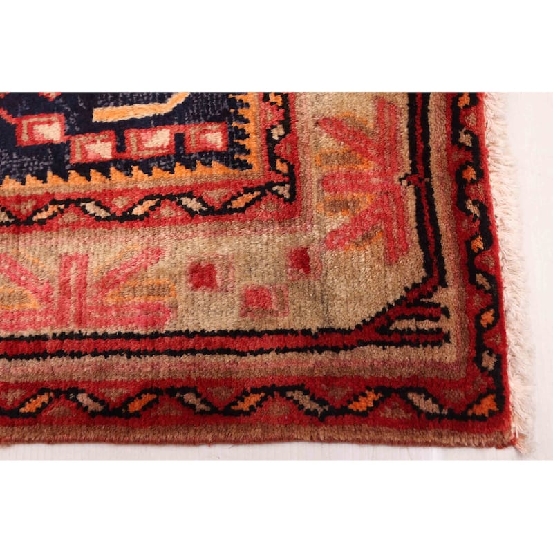 ECARPETGALLERY Hand-knotted Konya Anatolian Dark Navy Wool Rug - 5'5 x 7'7