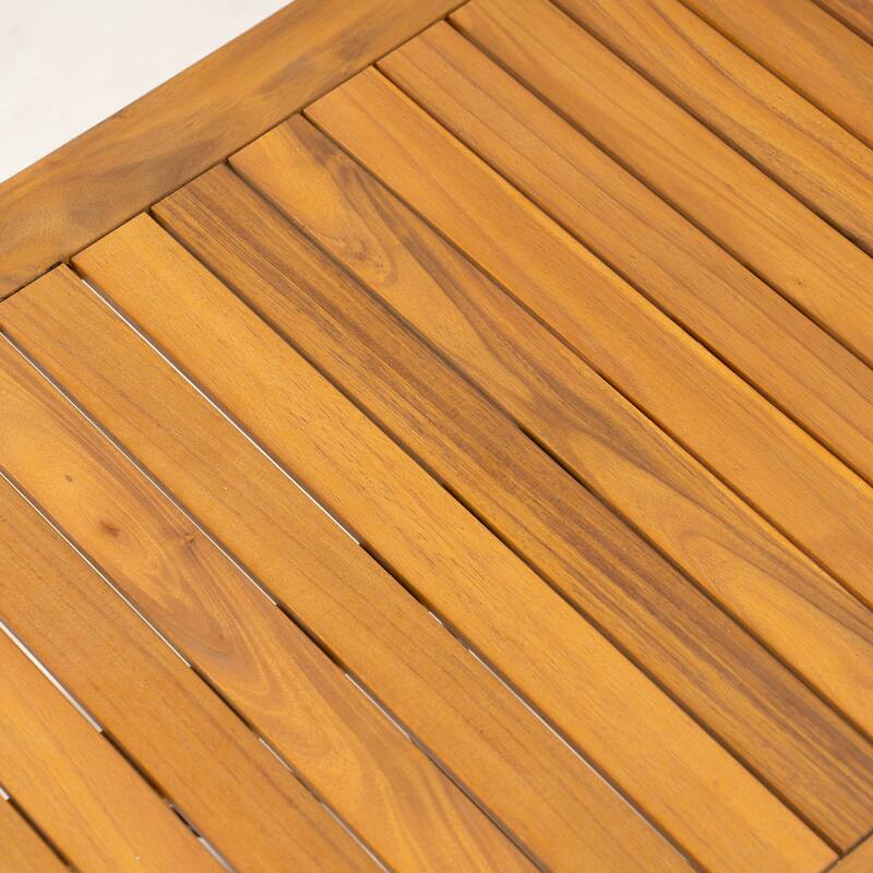 Christopher Knight Home - Jason Outdoor Acacia Wood Loveseat With Table