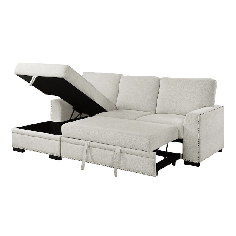 Tolani Sectional Sofa with Pull-Out Bed and Left Chaise
