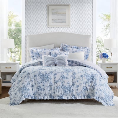 Madison Park Essentials Adele Comforter Set with Decorative Pillows