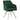 Arika Green Velvet Upholstered Swivel Dining Arm Chair