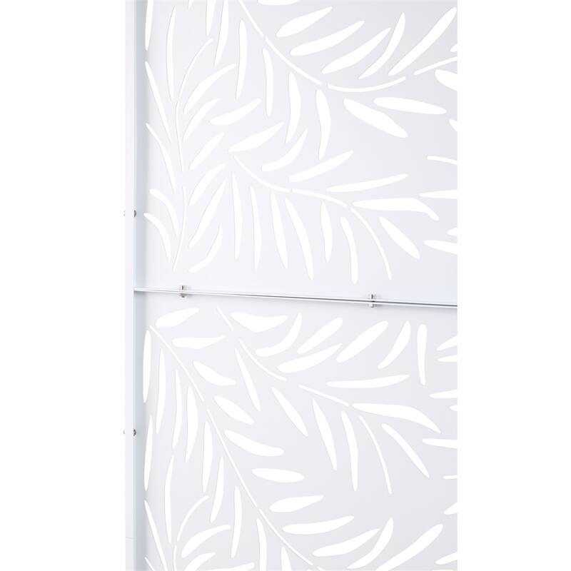 Outdoor & Indoor Freestanding Privacy Screen Privacy Screen 76"H×48"W