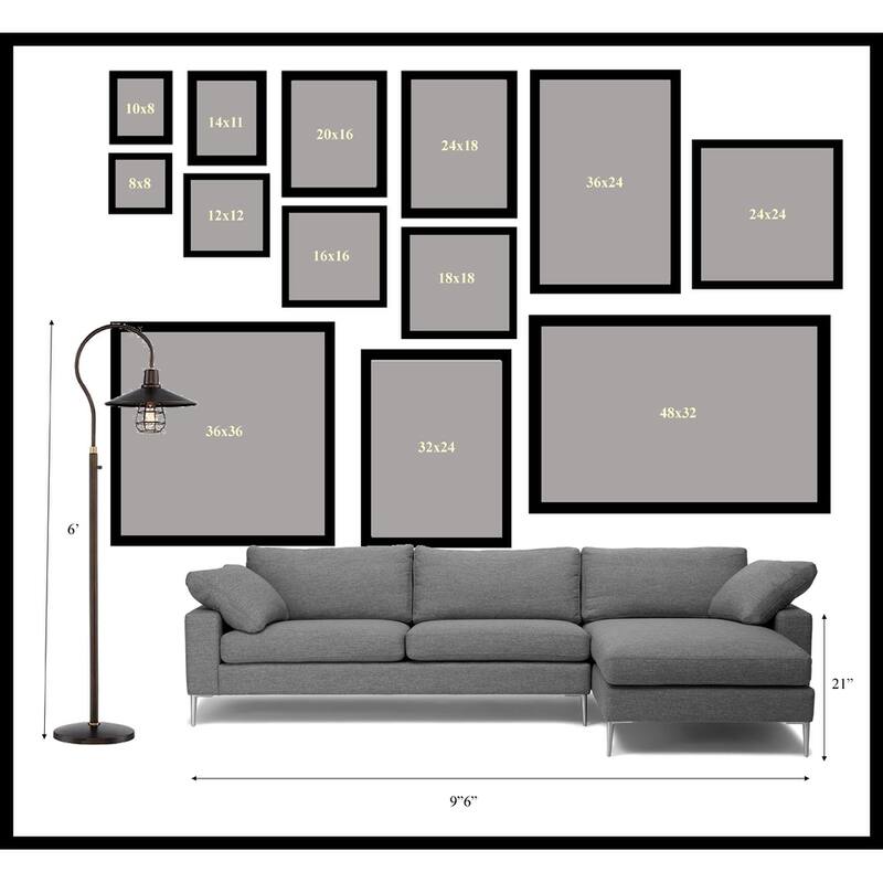 Enhance your surroundings with Lord of The Rings Middle Earth Map Framed Poster - 24 x 36 Inch