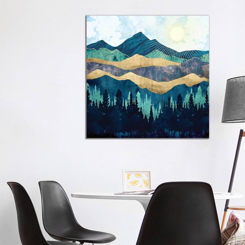 iCanvas "Blue Forest" by SpaceFrog Designs Canvas Print - 37x37x1.5