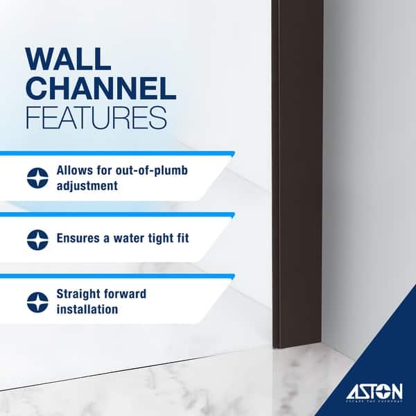 Coraline XL 44 in. - 48 in. x 34 in. x 80 in. Frameless Corner Sliding Shower Enclosure Clear Glass in Matte Black Right Coraline XL 44 in. - 48 in. x 34 in. x 80 in. Frameless Corner Sliding Shower Enclosure Clear Glass in Matte Black Right