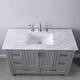 preview thumbnail 37 of 110, Altair Isla Single Bathroom Vanity Set and Aosta White Countertop with Mirror