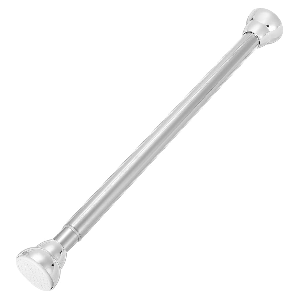 Window Curtain Rod, 18.5" to 29.52" 99lb Tension Closet Rod Adjustable