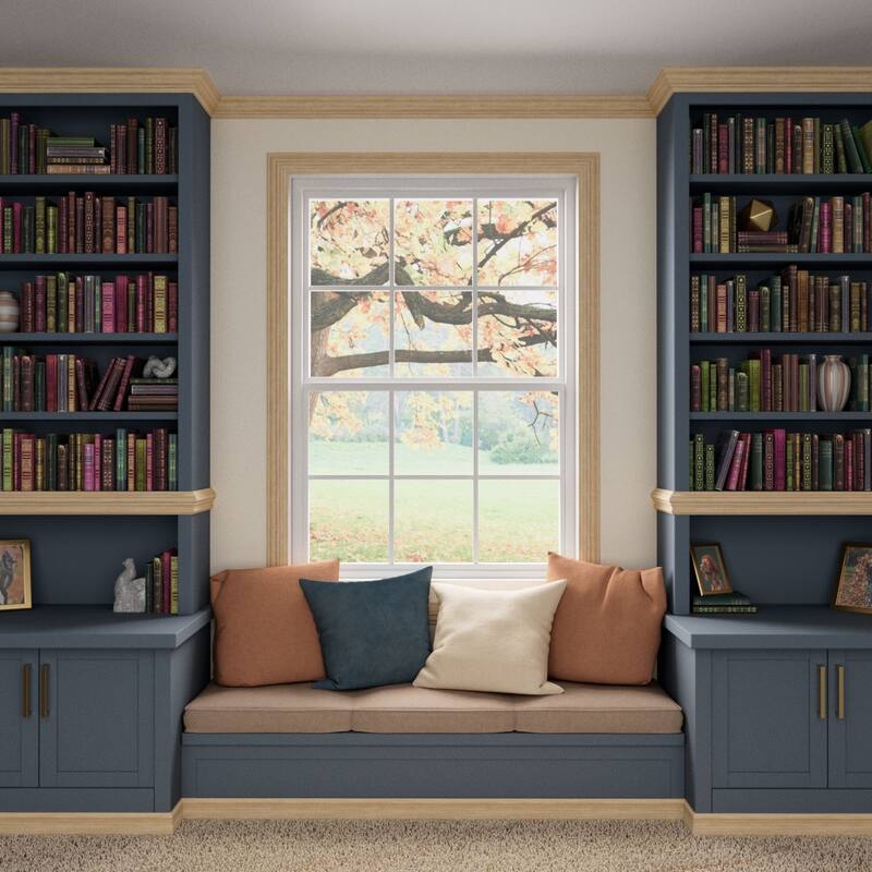VICC 11/16-in D x 3-1/2-in W x 96-in L Americraft Solid Hardwood Stain Grade Victorian Casing Moulding
