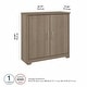 preview thumbnail 89 of 89, Cabot Small Entryway Cabinet with Doors by Bush Furniture