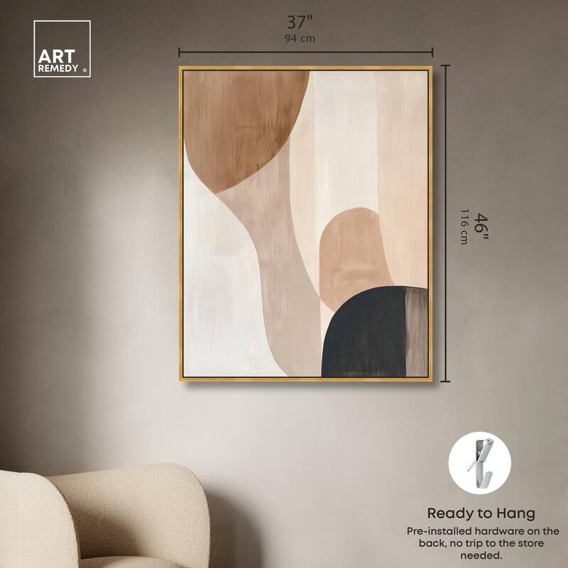 Faded Warmth I Canvas by Art Remedy