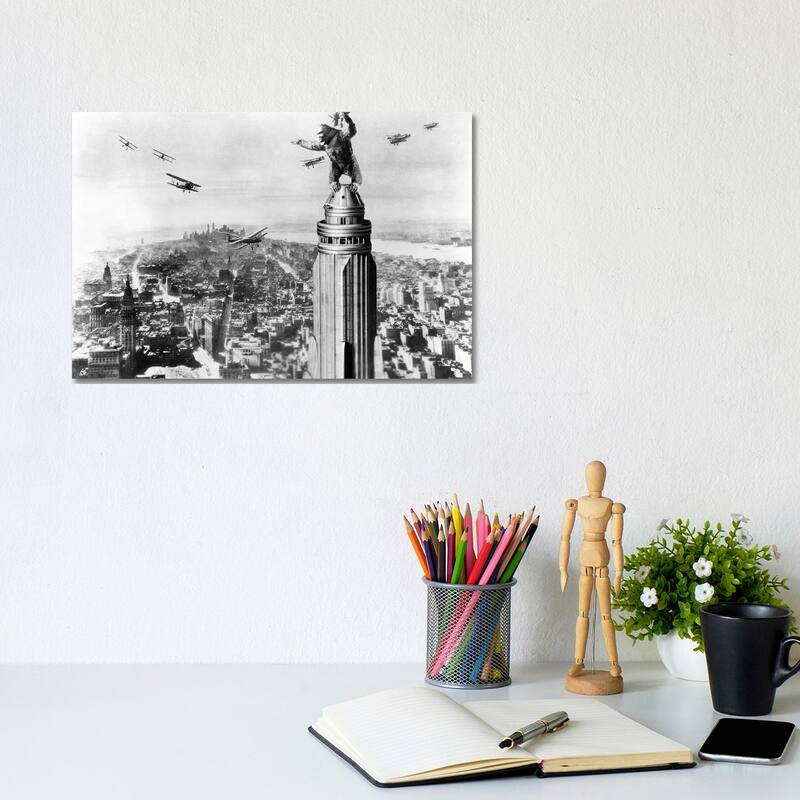 iCanvas "King Kong, 1933" by Unknown Canvas Print - 8x12x0.75