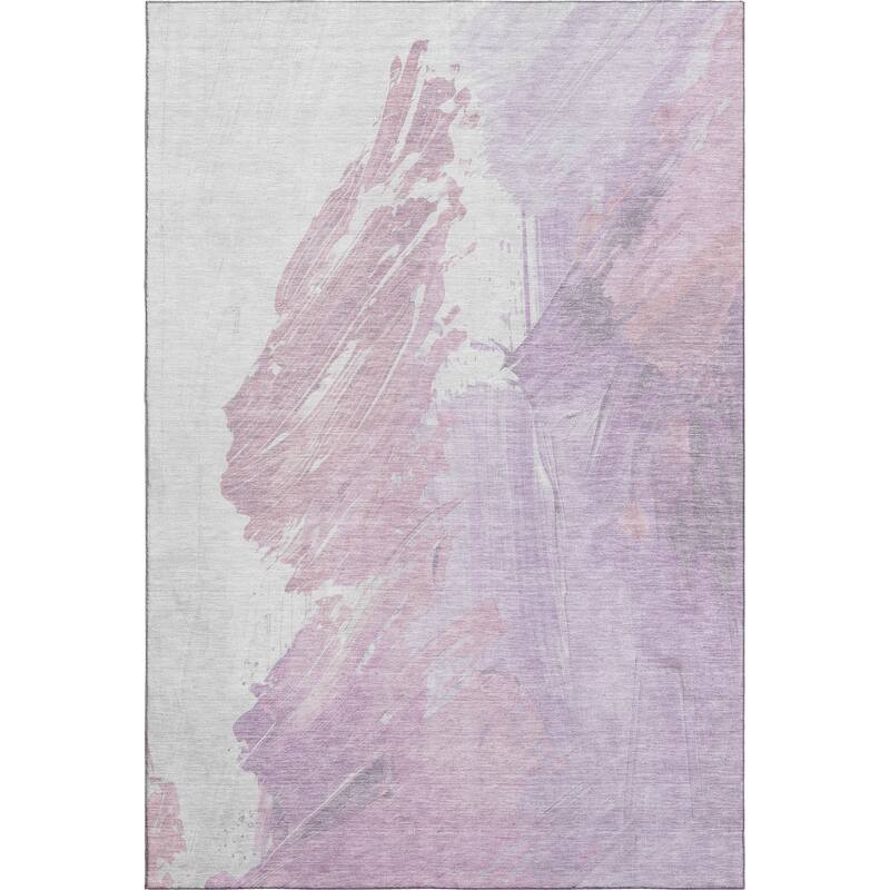 Premium Washable Super Soft Modern Brushstrokes Mayfield Rug
