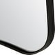 preview thumbnail 5 of 4, Uttermost Loudon Black Vanity Mirror - 22"W x 34"H x 1"D