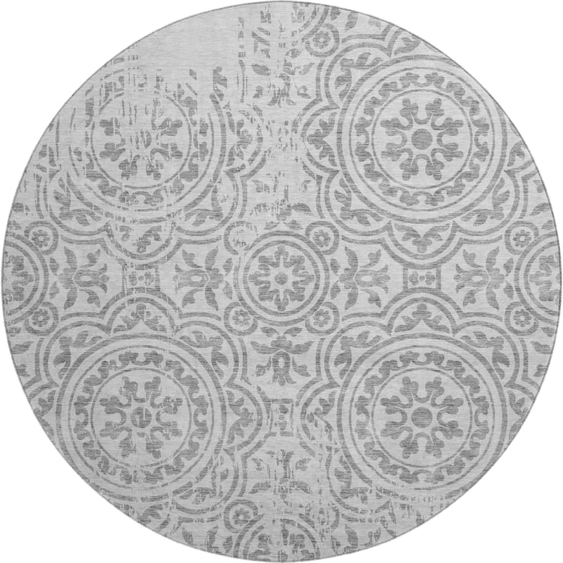 Premium Washable Super Soft Vanishing Medallion Mayfield Rug