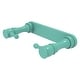 preview thumbnail 27 of 27, Allied Brass Traditional Style Rollerless Toilet Tissue Holder Sea Foam Green