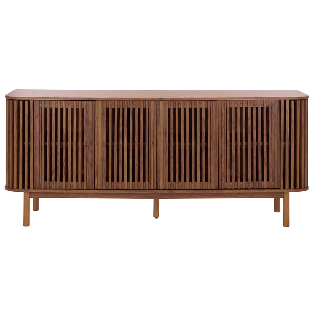 SAFAVIEH Home Adiel 4-Door Sideboard - 67"W x 18"D x 29"H