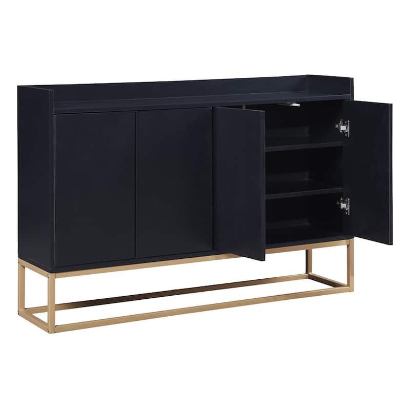 Sideboard Buffet Cabinet with Large Storage Space - 60"L x 15.7"W x 33.8"H
