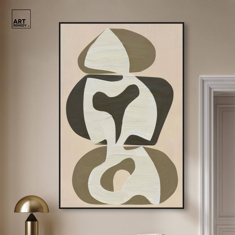 Shapes of Sage II Canvas by Art Remedy
