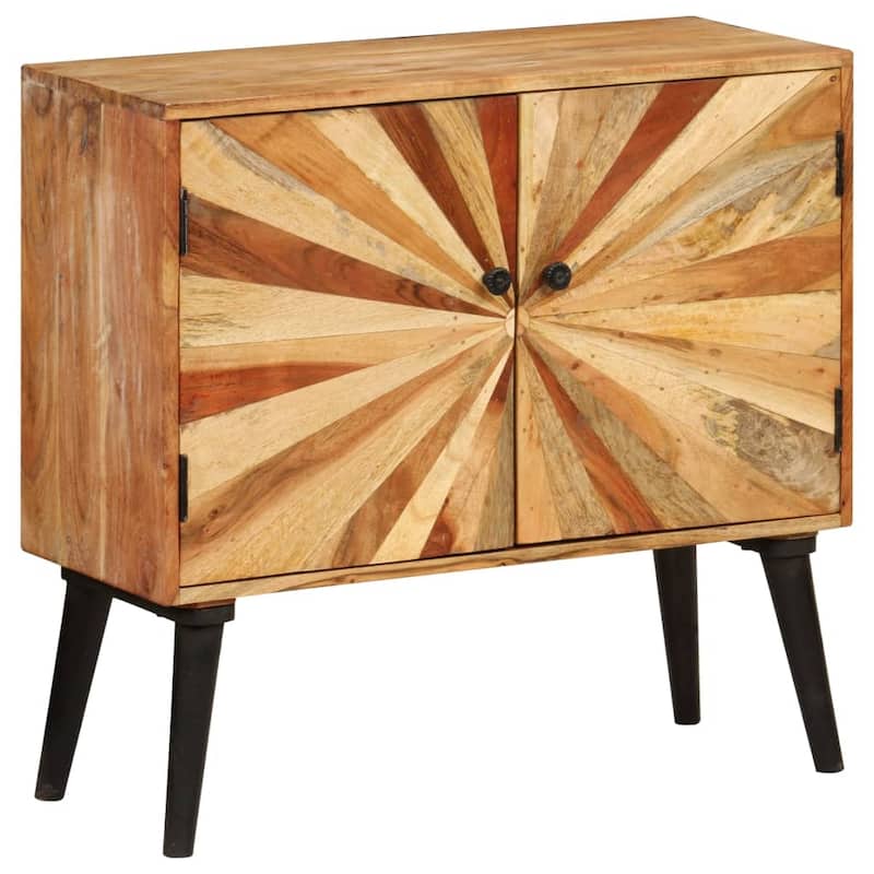 vidaXL Sideboard Solid Mango Wood 33.5"x11.8"x29.5"